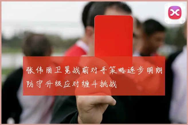 张伟丽卫冕战前对手策略逐步明朗防守升级应对缠斗挑战